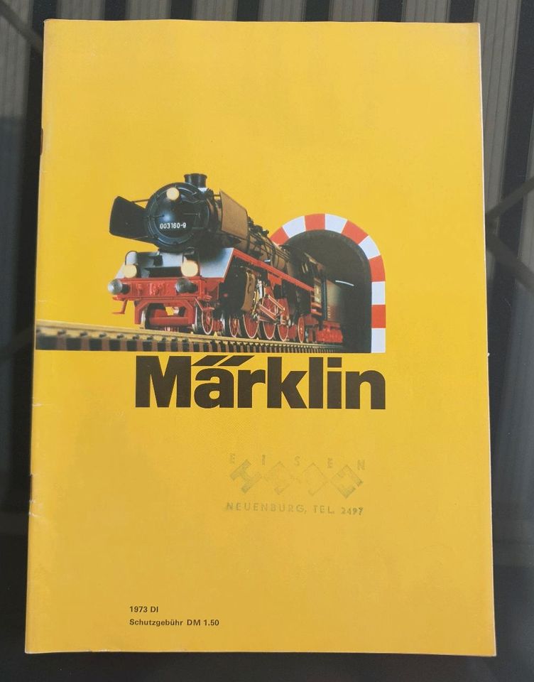 Märklin Katalog 1973 DI Rarität für Sammler in Straubenhardt