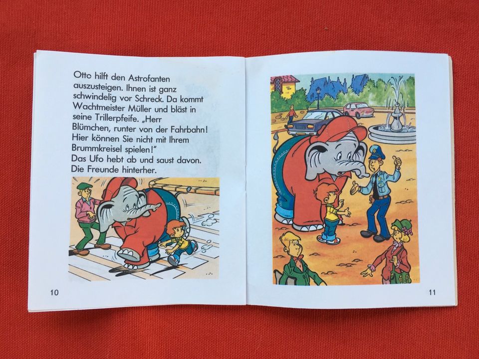 Mini Buch Benjamin Blümchen und die Astrofanten 1990 Donelly in Waldesch