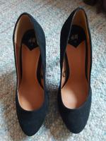Elegante Pumps, Wildleder-Art, Gr. 37, H&M Baden-Württemberg - Ulm Vorschau