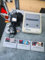 Super Nintendo mit 3 Spiele Bayern - Obernburg Vorschau