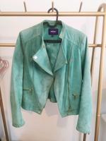 MEXX Wildleder Biker Jacke Türkis und Gold West - Griesheim Vorschau