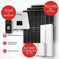 Hybrid PV Anlage 10 kW Hochvolt Speicher 9,2 kWh Solax Solarmodul Sachsen-Anhalt - Pouch (Muldestausee) Vorschau