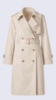 UNIQLO Trenchcoat Mantel Gr. L 40 42 natur-weiß beige C.W. Keller Hessen - Marburg Vorschau