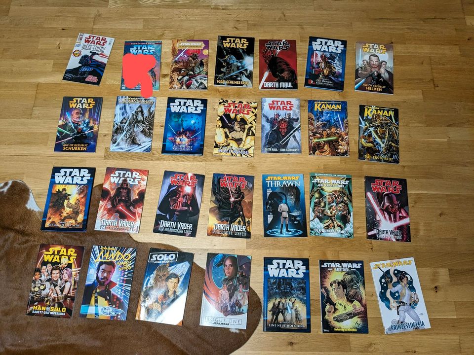 Star Wars Comic Sammlung, Einzelpreise in Beschreibung in Landshut