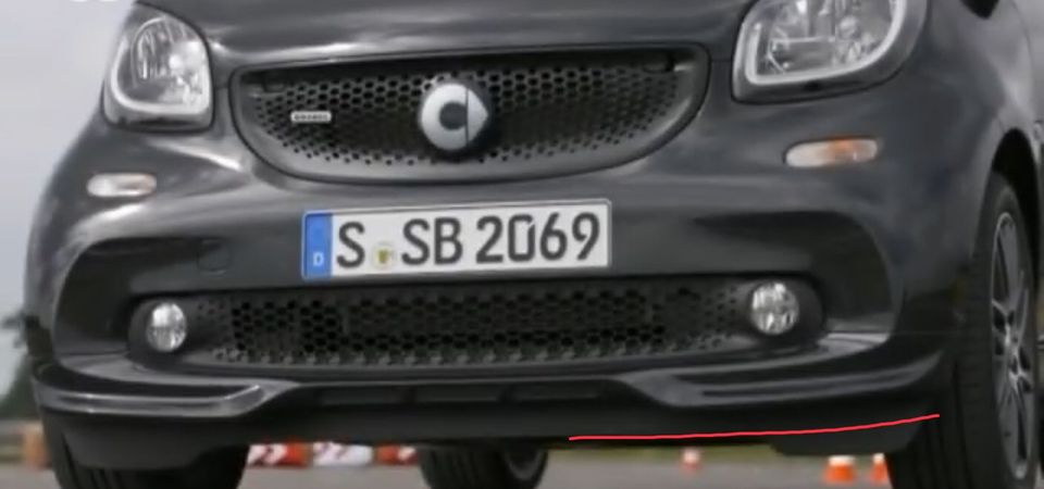 Smart Brabus Frontspoiler 453 in Berlin