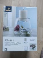 Deko Glas 2in1 Glasvase mit Kerzeneinsatz Kerzenhalter Deko Vase Baden-Württemberg - Breisach am Rhein   Vorschau