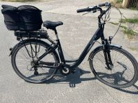 E -Bike Schwarz-Matt mit Korb Rheinland-Pfalz - Hamm am Rhein Vorschau