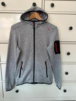 CMP Strick Fleece Jacke ZIP Hoodie Grau S 36 Neuwertig Niedersachsen - Rastede Vorschau