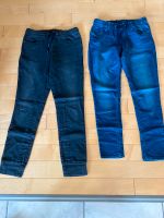 Jeans Gr. 38, schwarz und blau, Jeanshose Nordrhein-Westfalen - Lage Vorschau