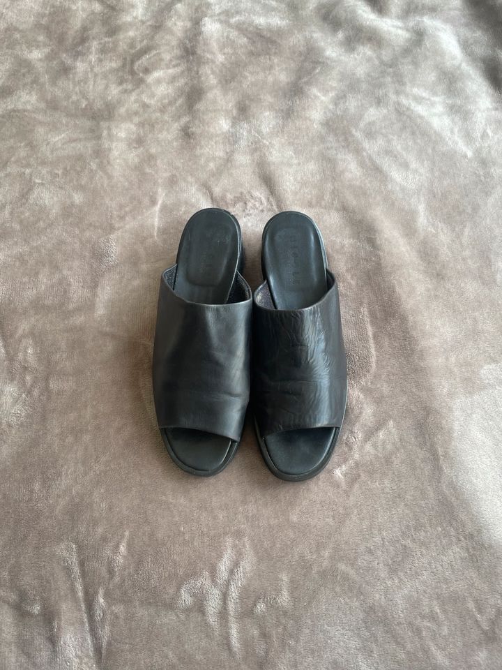 Schwarze Sandale von Nicole Shoes in Ketsch
