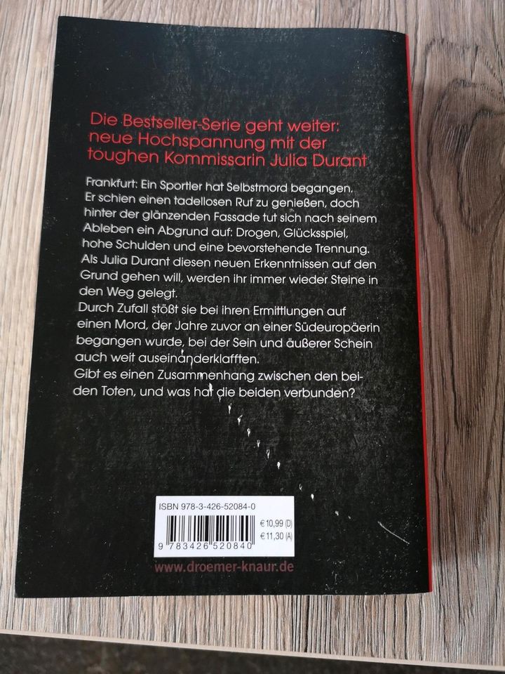 Taschenbuch "Blutwette" v. Andreas Franz/Daniel Holbe; 1x gelesen in Northeim