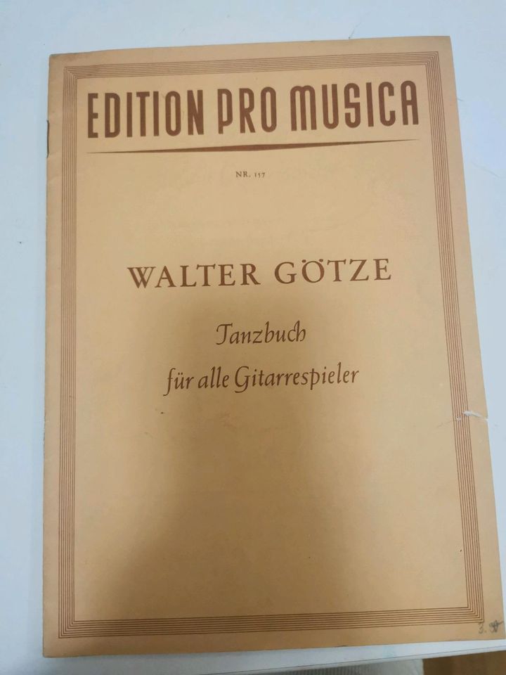Tanzbuch für alle Gitarrenspieler, 1956, Pro Musica, Nr. 157 in Dresden