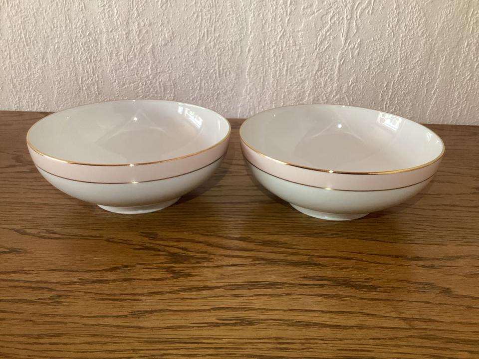 3 Servierschalen Eschenbach Valencia 1495 Rosaband Dekor 4/2852 in Sehnde