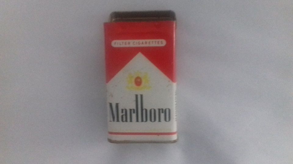 Blechdose Zigarettenschachtel Marlboro Vintage Metalldose in Albstadt