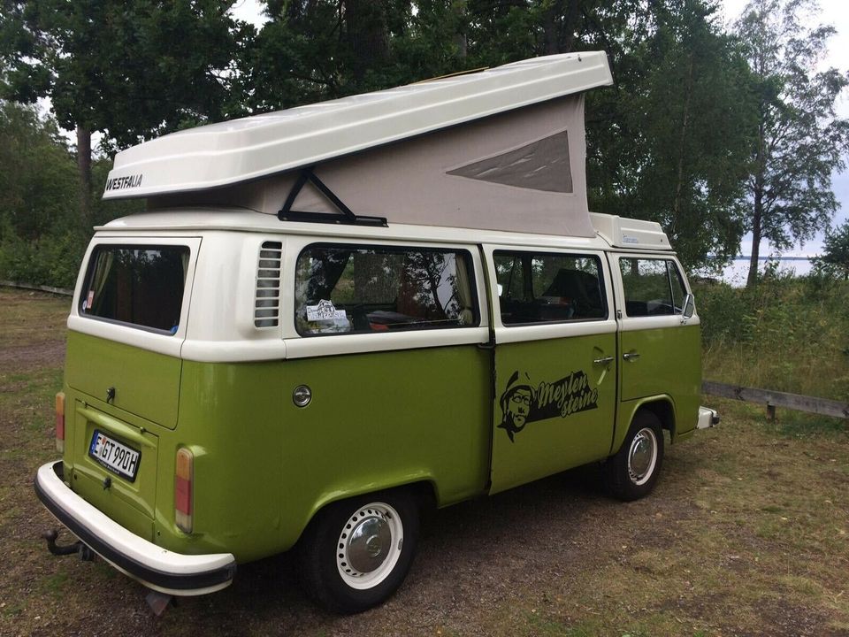 VW Bus T2 Camper für eine Nacht mieten in Bochum