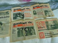 5 x Betriebszeitung - Funkwerk - Echo - Erfurt - 60er - 80er Nürnberg (Mittelfr) - Mitte Vorschau