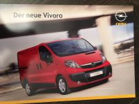 GM Opel Vivaro Flyer Werbung Faltblatt Broschüre Nordrhein-Westfalen - Kall Vorschau