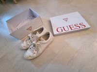 Guess Sneaker Leder weiß Gr.41 Nordrhein-Westfalen - Menden Vorschau