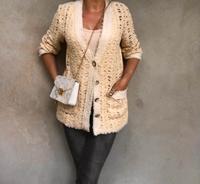 Zara crochet Blazer Jacke Cardigan Boucle Gr.34/36 S M Sachsen - Plauen Vorschau