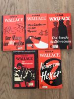 5 alte Edgar Wallace Krimis 1960er Jahre Kriminalromane Essen - Steele Vorschau