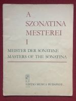 Klaviernoten, Meister der Sonatine I, Editio Musica Budapest Nordrhein-Westfalen - Ratingen Vorschau