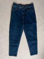 LEVI'S High Waisted Taper Mom Jeans - 28x27 - dunkelblau denim Bayern - Vaterstetten Vorschau