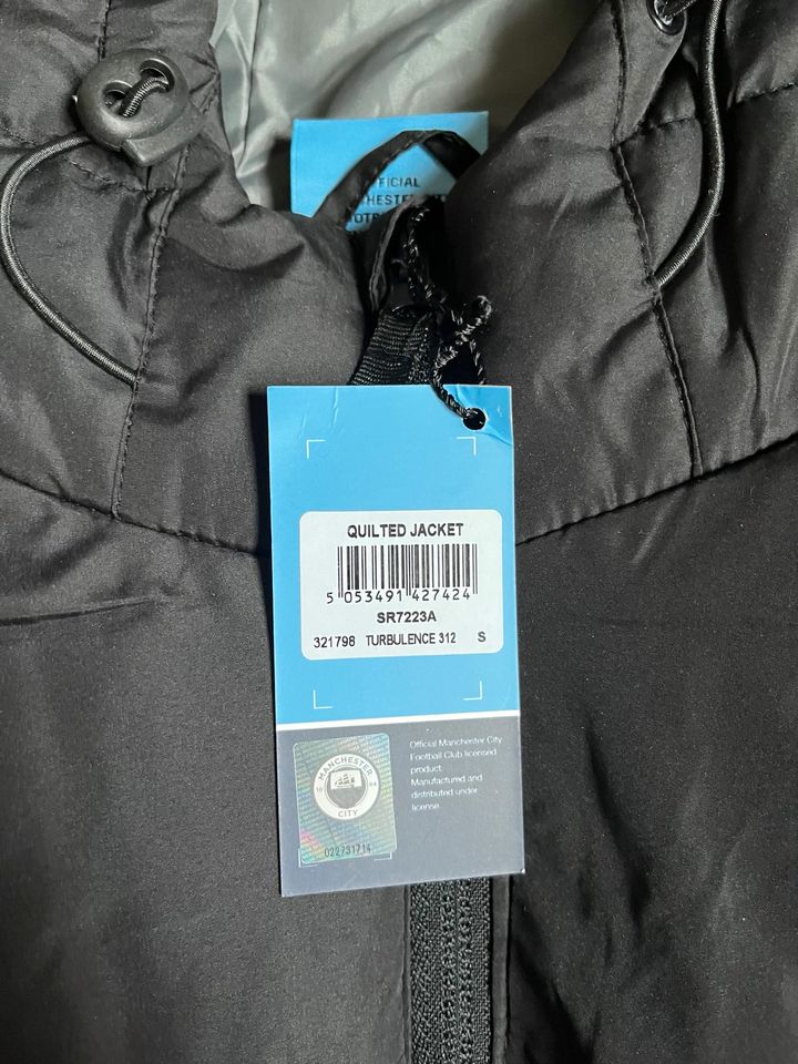 Manchester City Winterjacke NEU! in Hüffelsheim