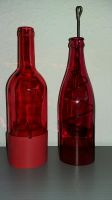 Rote Glas Flaschen * Teelichthalter  * NEU Baden-Württemberg - Titisee-Neustadt Vorschau