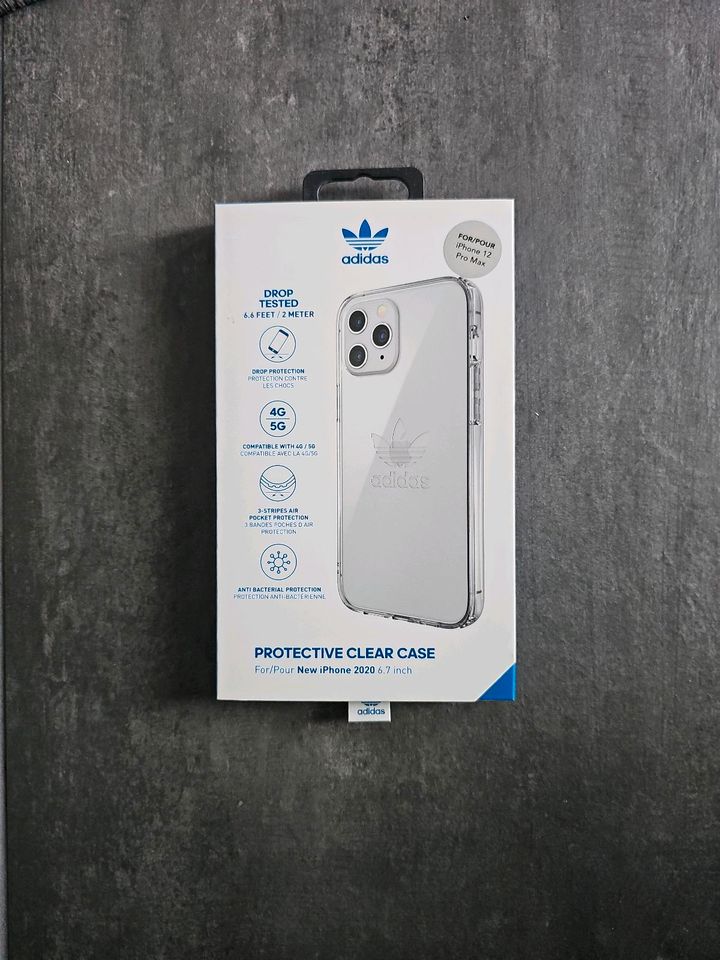 ADIDAS Protective Clear Case Cover für iPhone 12 Pro Max Neu in Wolfsburg