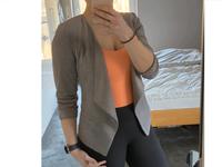 ORSAY Blazer Jacke Wickeloptik Grau 3/4 Ärmel - Gr. 36 Niedersachsen - Meppen Vorschau