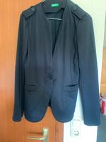 Benetton Blazer S  Sweatjacke dunkelblau, ungefüttert ä Nordrhein-Westfalen - Wegberg Vorschau