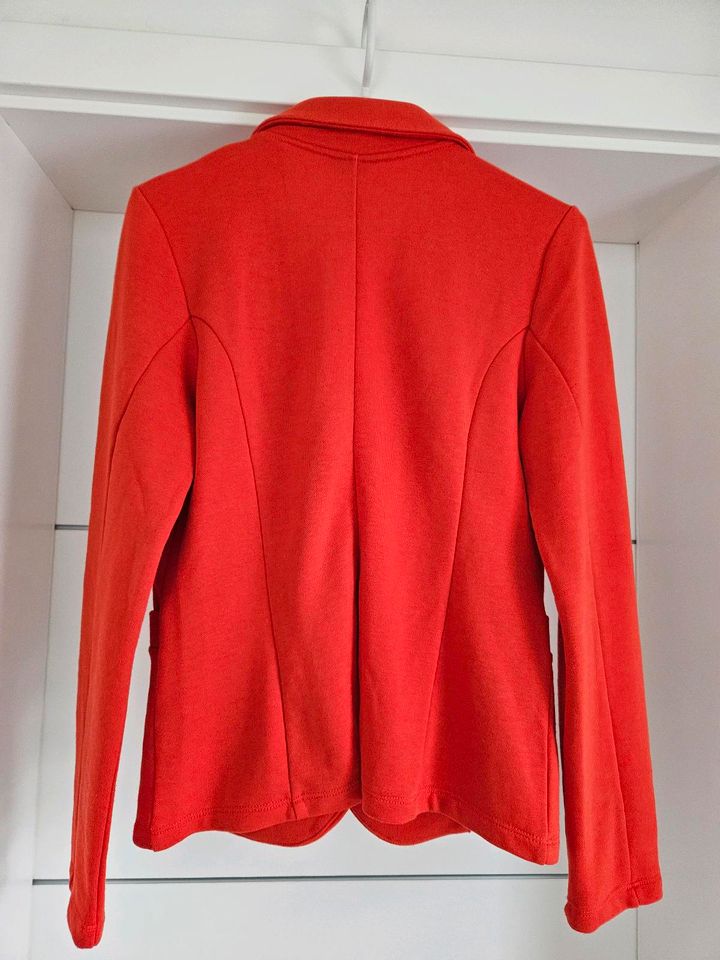 Street One Sweat Blazer rot Gr.36 in Leun