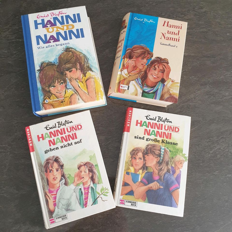4 Bücher Hanni und Nanni in Kempen