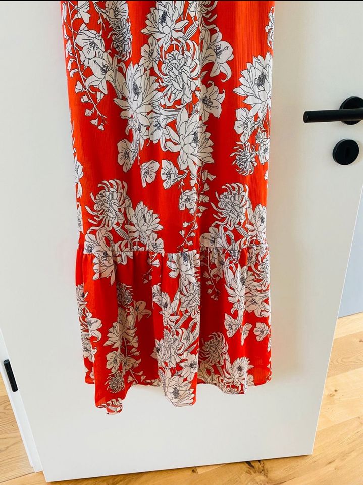 Neu - Hallhuber Kleid, Sommerkleid, rot, 34 in Pliening