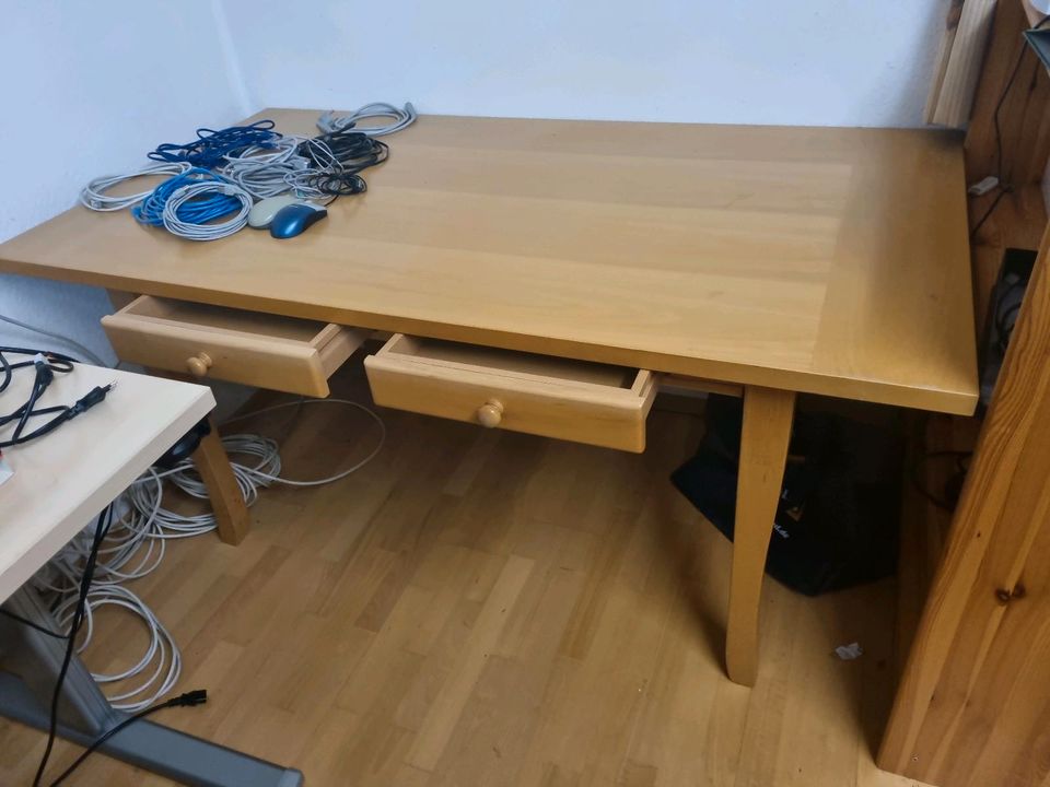 Tisch für Computer Büro, Esszimmer mit zwei Schubläden in Bockhorn