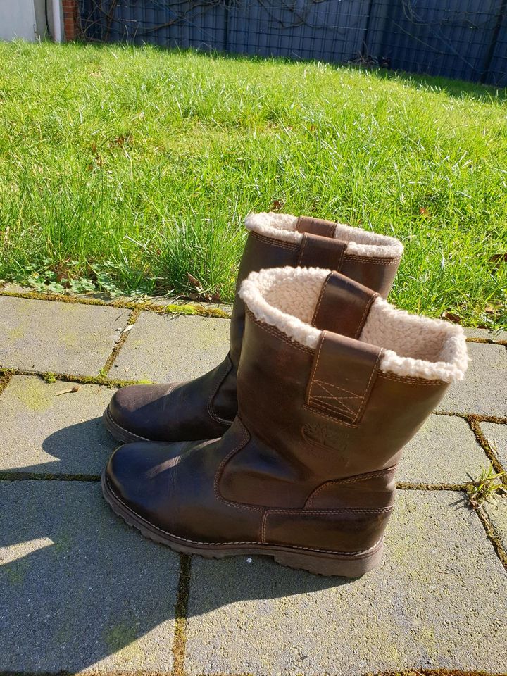 Timberland Boots Stiefel Gefüttert 39 in Föhren bei Trier