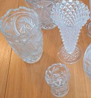 4 Kristallglas Glas Vasen klein und groß Hochzeit Nordrhein-Westfalen - Mülheim (Ruhr) Vorschau