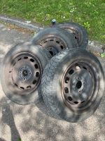 Stahlfelgen mit Reifen und Radkappen Bayern - Donauwörth Vorschau