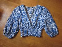 Zara Bluse Gr XS/ S blau Frankfurt am Main - Berkersheim Vorschau