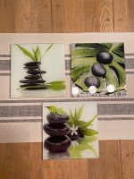 3 Glasbilder 20x20cm Set Motive mit Steinen Nordrhein-Westfalen - Selm Vorschau