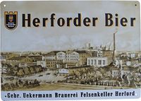 Herforder Pils - Blechschild 30 x 20 cm - Edition 2017#2# Sachsen - Eilenburg Vorschau