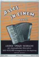 Noten für Akkordeon, Alles in Einem, Band 1, DIN A 5.150 Melodien Berlin - Steglitz Vorschau