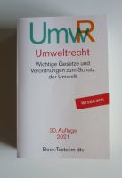 Umweltrecht UmwR, Gesetze und Verordnungen, Beck-Texte dtv - 2021 Nordrhein-Westfalen - Wickede (Ruhr) Vorschau