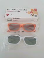 2x LG 3D Brillen weiss orange neuwertig Baden-Württemberg - Karlsbad Vorschau