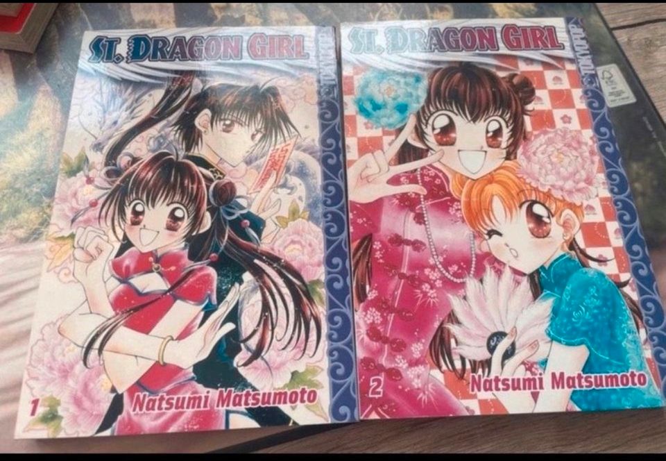 Manga St. Dragon Girl Band 1 & 2 Erstauflagen Tokyopop Comedy in Scharnebeck