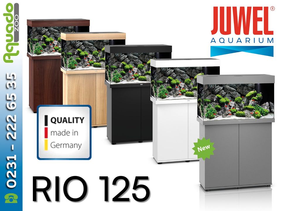 Juwel RIO 125 Aquarium LED + SBX Unterschrank versch. Dekore in Dortmund