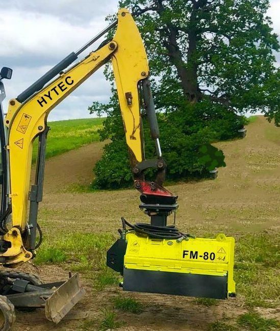 MULCHER FM-80 FÜR MINI BAGGER F-1000 RADLADER HOFLADER in Winsen (Luhe)