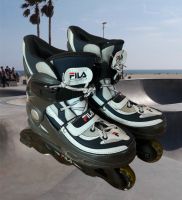 FILA / INLINE SKATES KINDER / grau/dunkelblau/weiß / Gr. 31-34 Baden-Württemberg - Balingen Vorschau