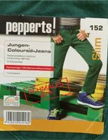 NEU  Jeans, slim  --- Größe 152, grün Sachsen - Grimma Vorschau