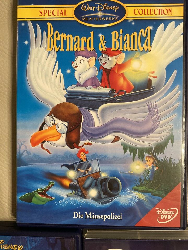 w Neu! Kinder DVDs Disney Dschungel Buch Bernard & Bianca Charlie in Brandis